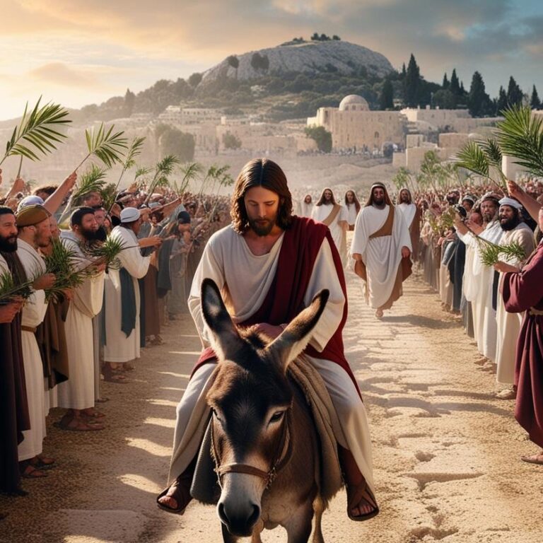 Jesús Entra como Rey a Jerusalén Un Viaje de Profecía, Poder y Propósito