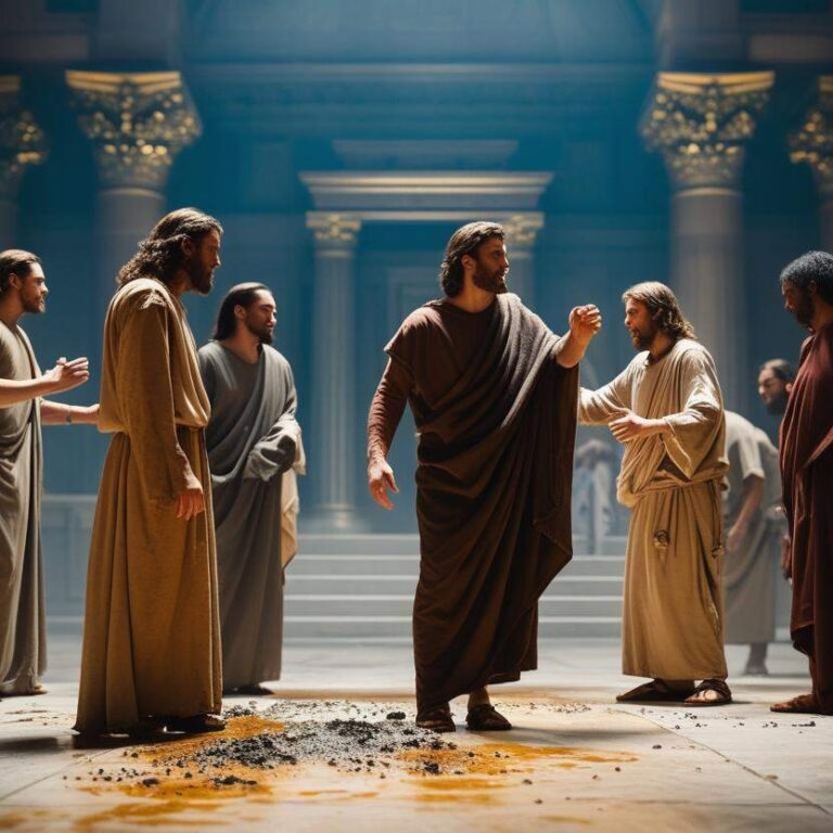 la purificación del templo relatada en Marcos 11:15-19